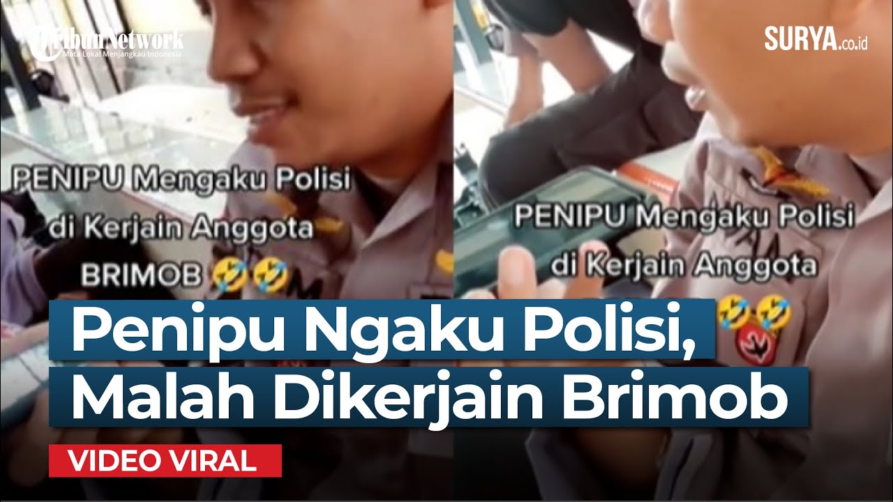 Penipu Menelpon Mengaku Polisi, Malah Salah Sasaran dan Dikerjain Brimob