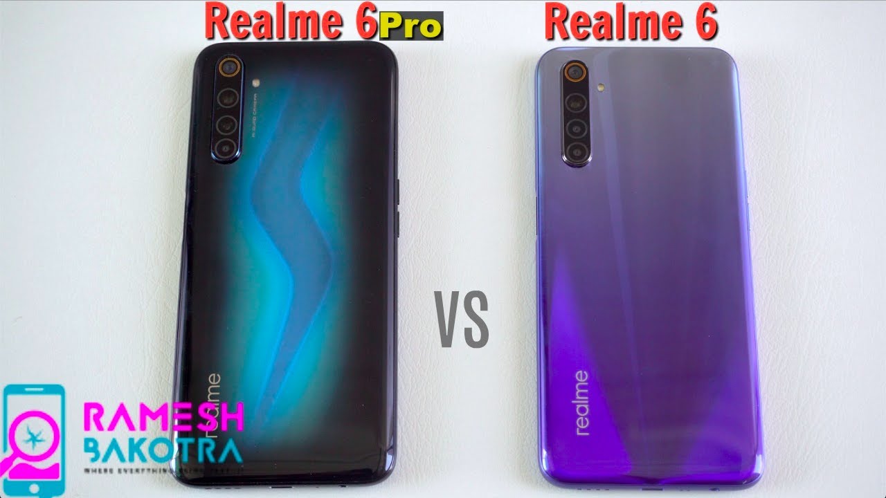 Realme 6 Pro vs Realme 6 SpeedTest and Camera Comparison