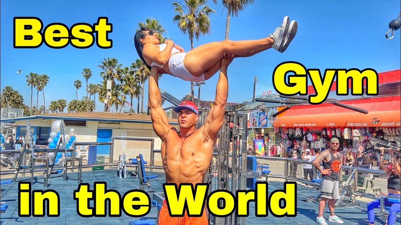 Muscle Beach in Venice opens up after 3 year shut down