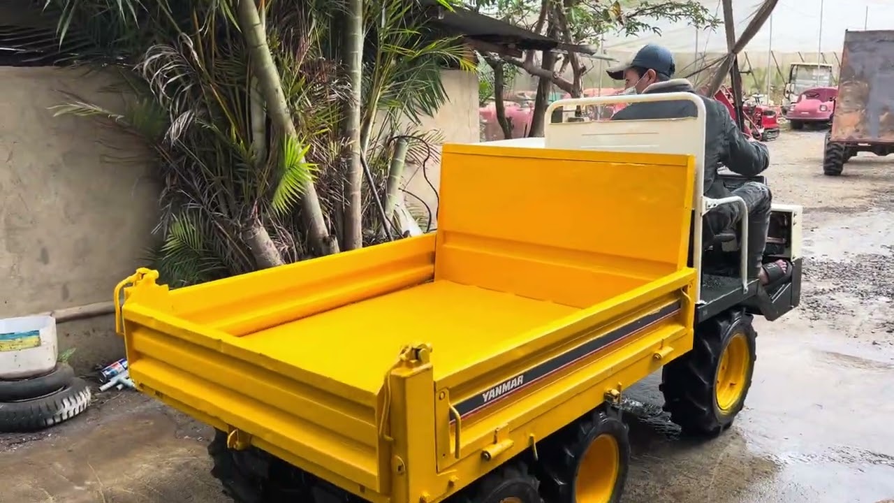 rùa 6 bánh 3 cầu yanamr YFW10DW tải 1 tấn ac quan tâm lh.0352.12.3979