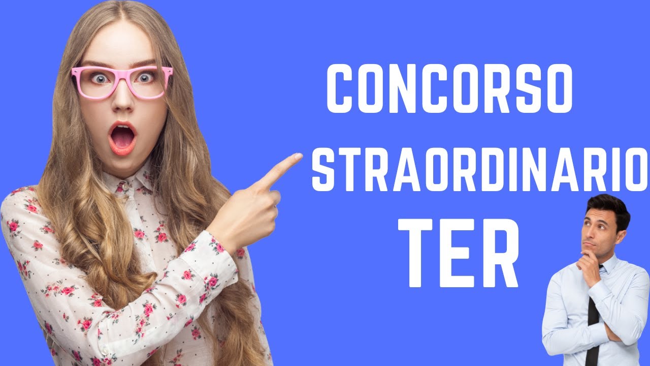 Concorso straordinario ter