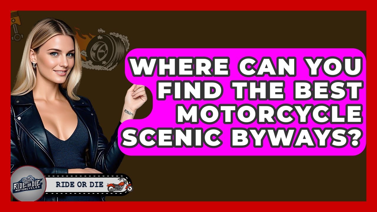Where Can You Find The Best Motorcycle Scenic Byways? - Ride or Die Motorcycles