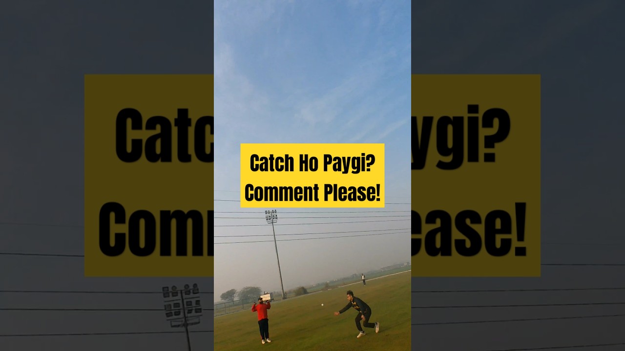Catch or Dropped? #explore #cricket #comment #gopro #fielding #fitness #call #friends