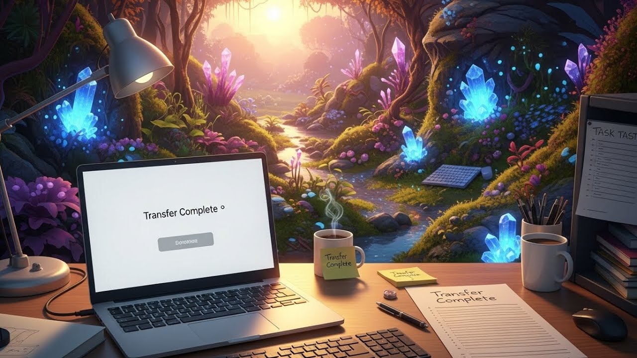 トランスファー・コンプリート 📄 Transfer Complete | 異世界オフィス初日