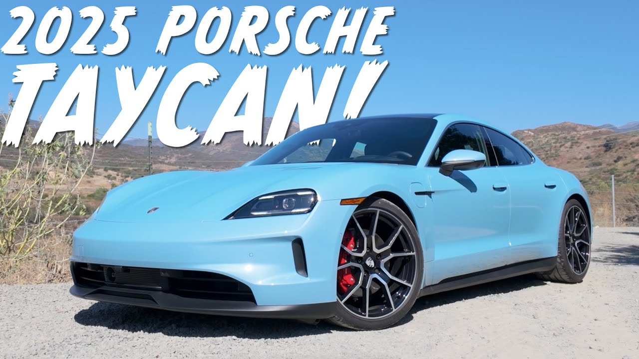 Porsche Taycan 2025 года — хороший автомобиль, ставший великим