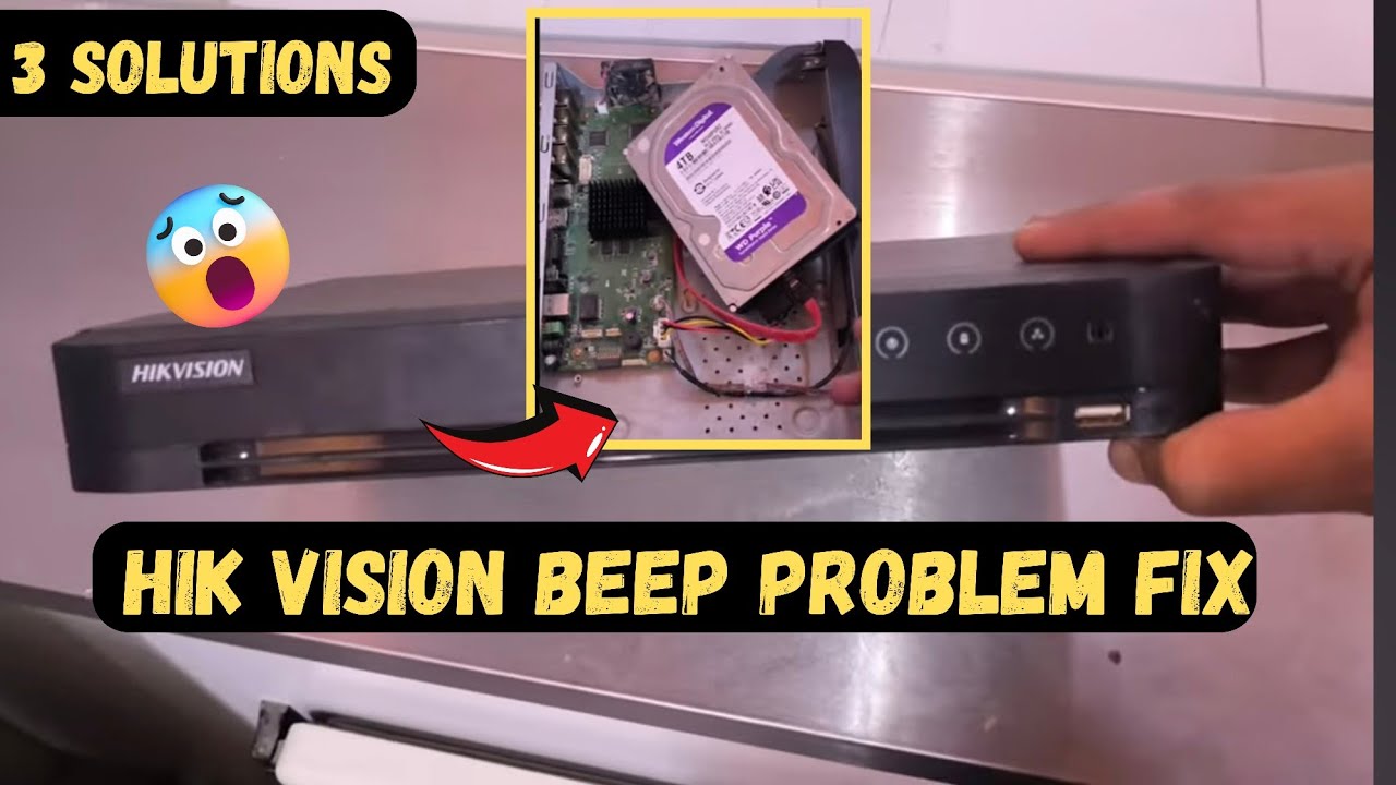 HOW TO SOLVE HIKVISION DVR BEEPING BUZZER PROBLEM | Beep Sound Off In Hikvision 2025