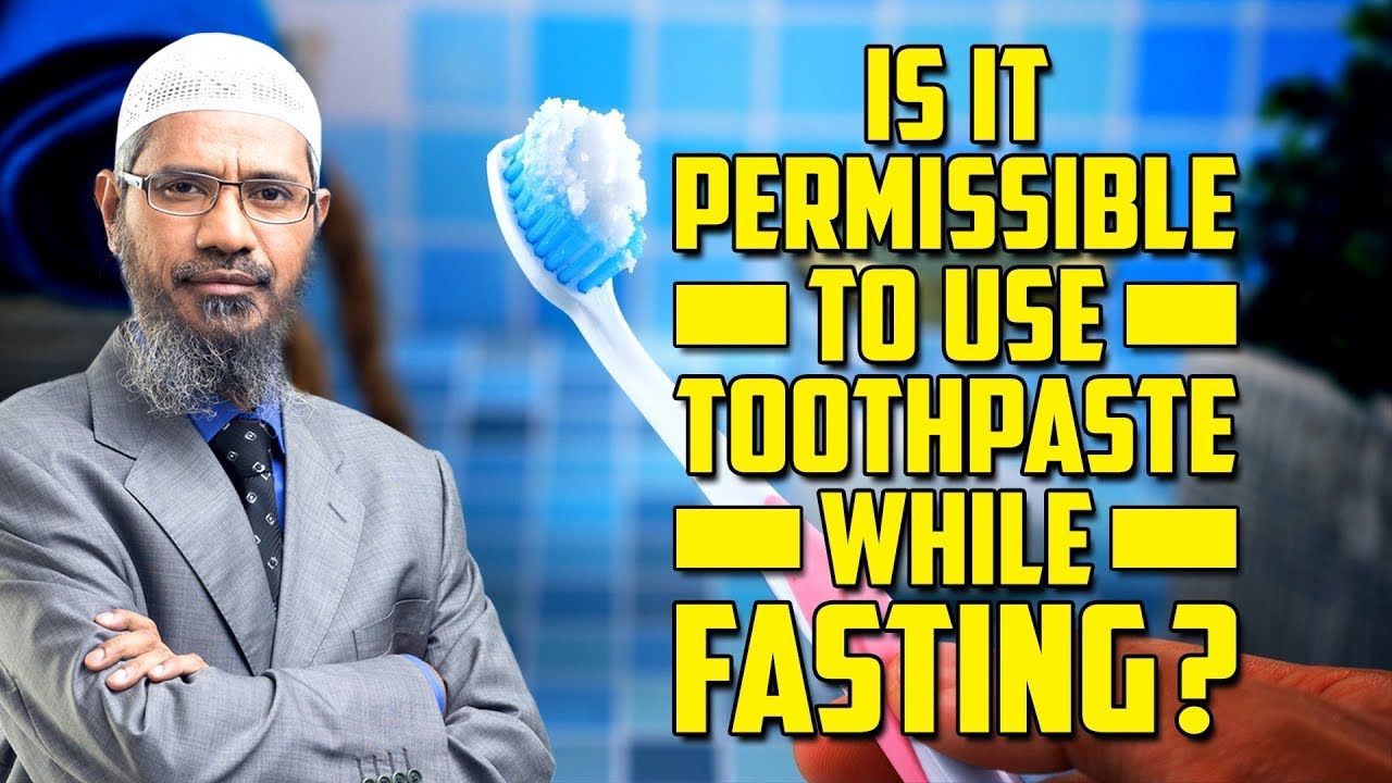Is it permissible to use toothpaste while fasting?