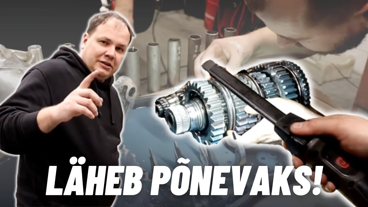2JZ + DMA Gearbox, võlli vahetus ei lähe libedalt Osa 8
