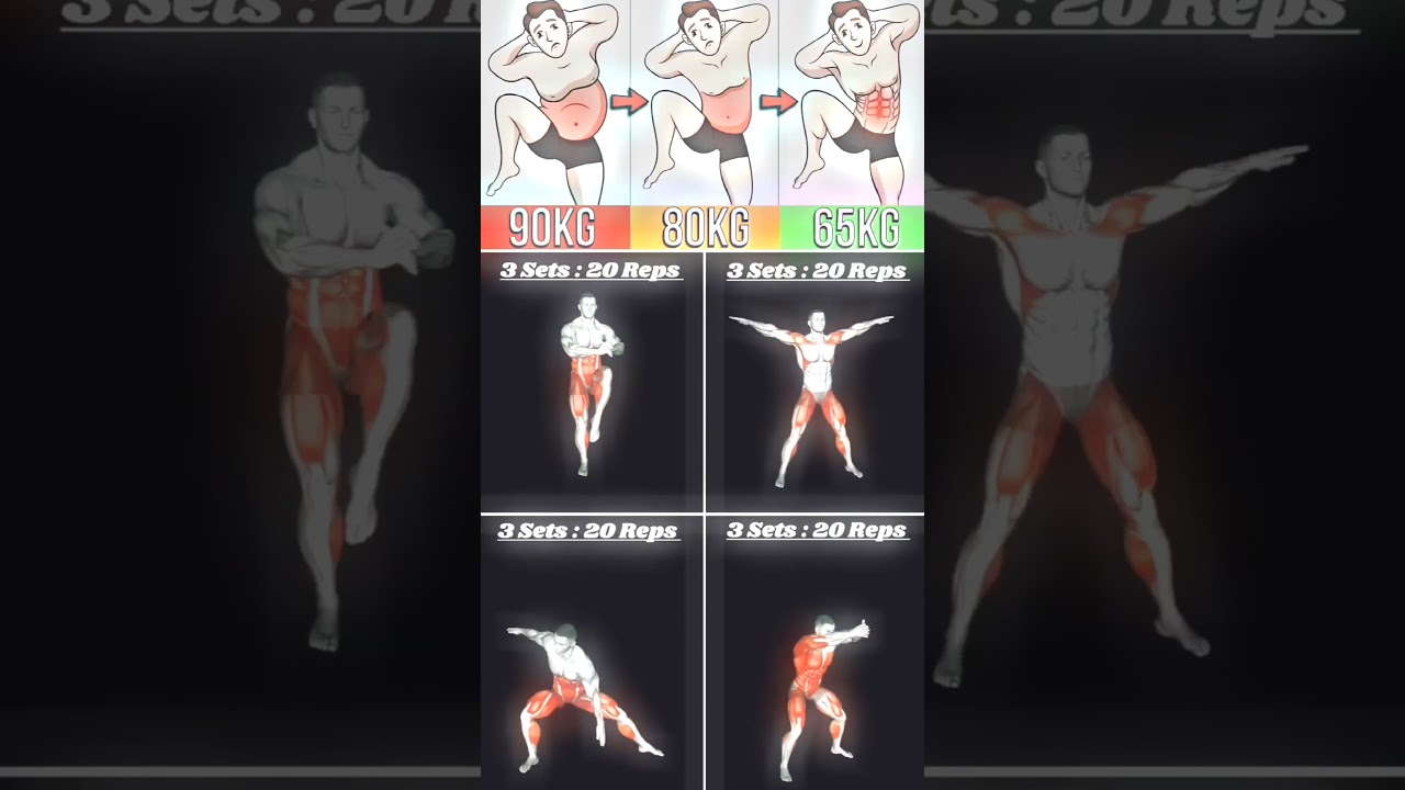 Exercícios seca barriga 🔥💪 