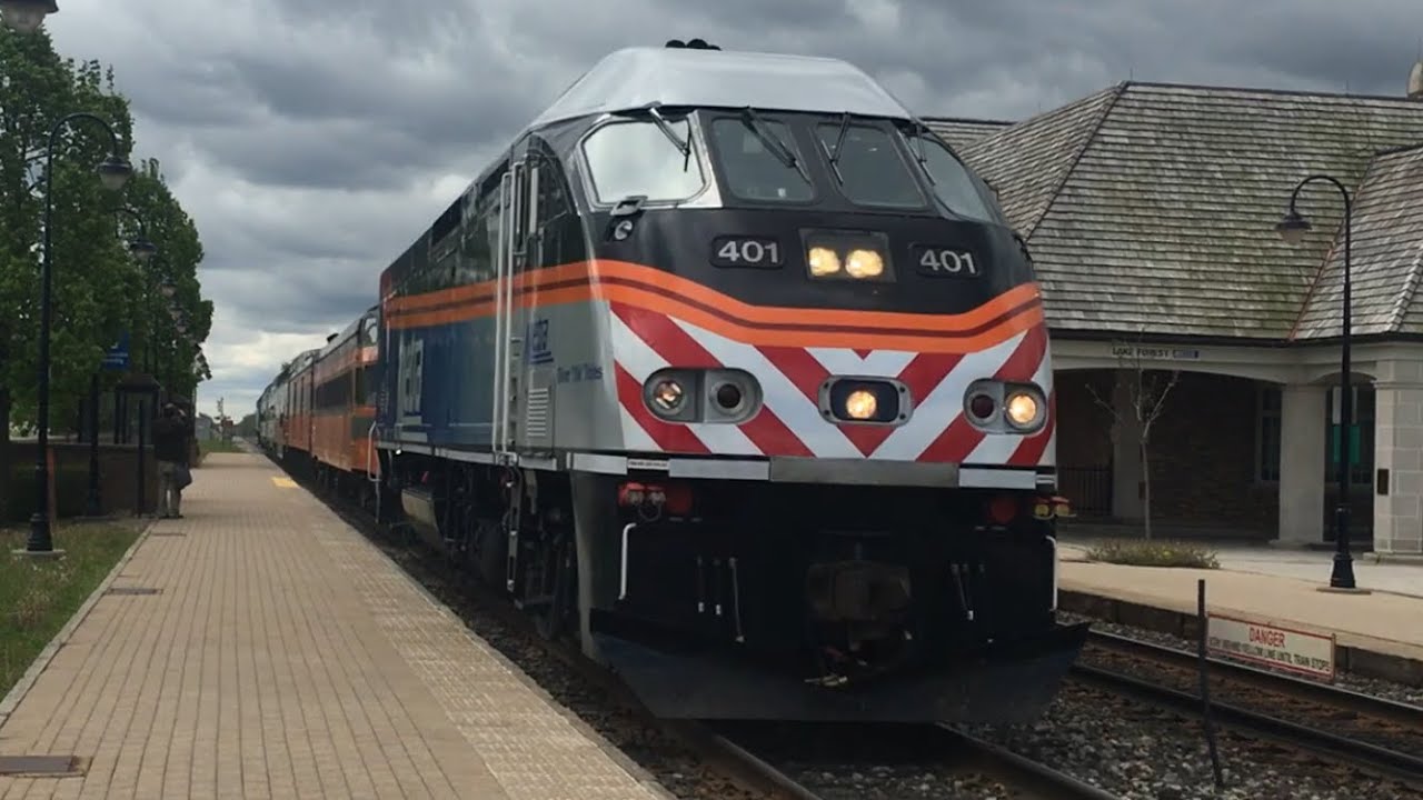 Lake Forest Railfanning