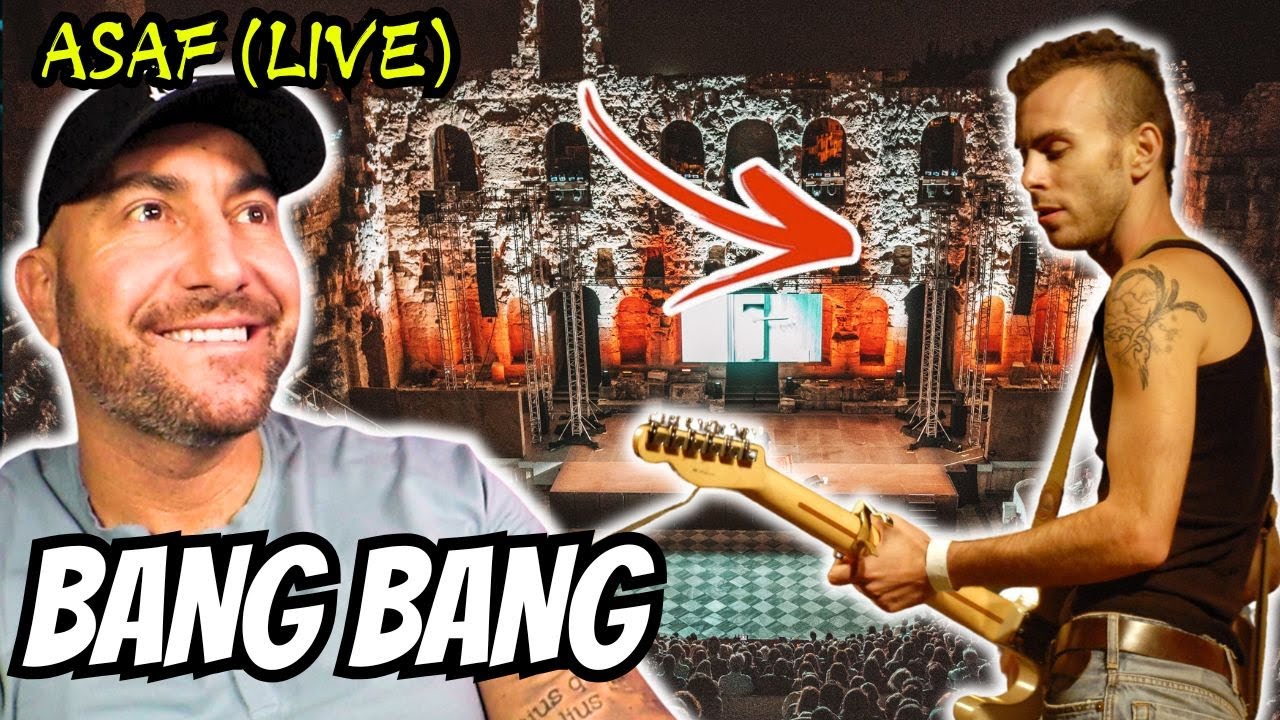 Asaf Avidan - 'BANG BANG' [Concert (Live At The Acropolis 2022)] - First REACTION!