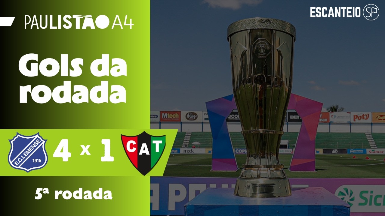 ZULÃO ATROPELA O CAT | Lemense 4 x 1 Taquaritinga | Gols do Paulistão Série A4 2026