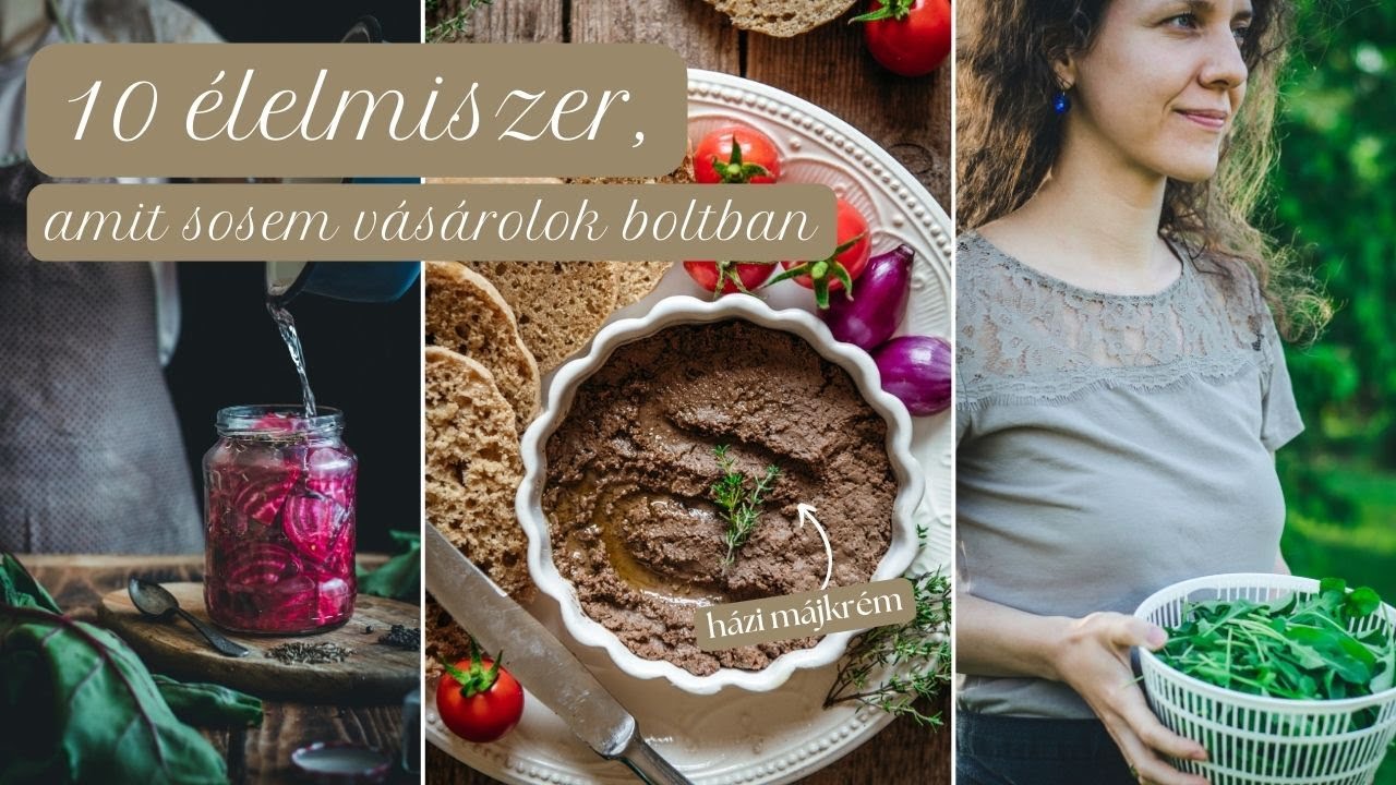 10 élelmiszer, amit sosem vásárolok boltban (egészségmentorként - DIY receptekkel)