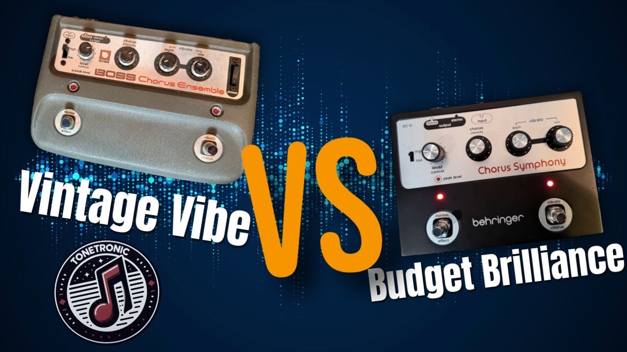 Boss CE-1 vs Behringer Chorus Symphony | Vintage Vibe or Budget Brilliance?