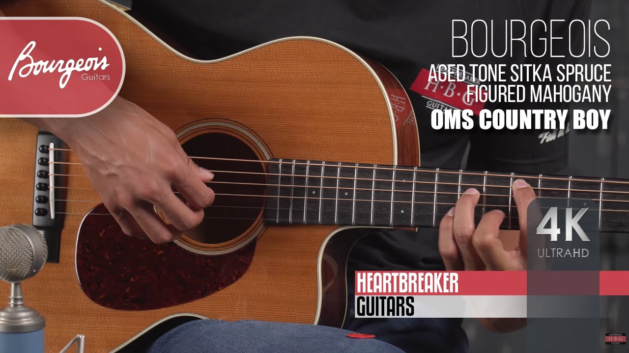 Bourgeois OMSC Custom #8824 with Aged Tone Sitka over Figured Mahogany