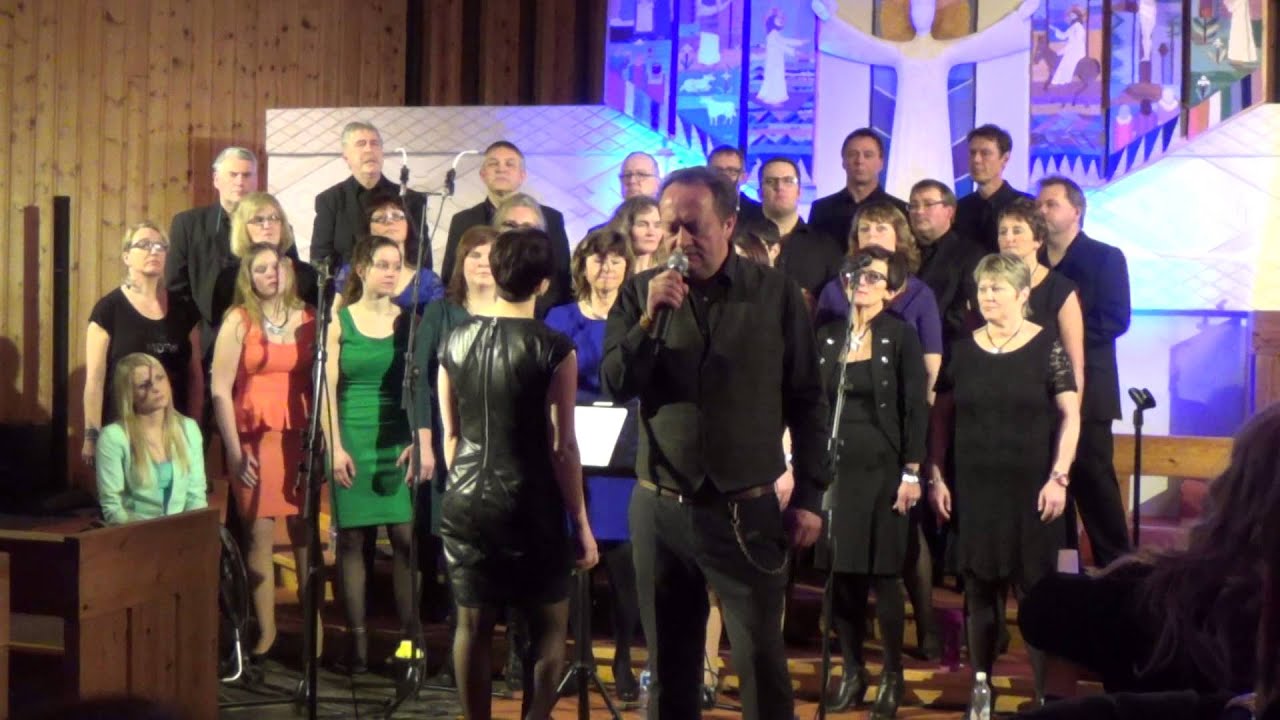 Stephen Ackles og Bø Gospelkor - Bridge over troubled water