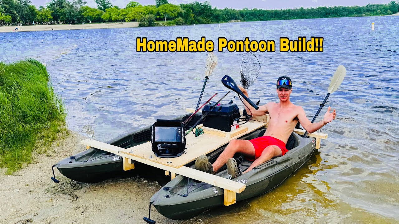 INSANE Homemade Electric Motor On Kayak Build!! It works WAY Better Than EXPECTED!!