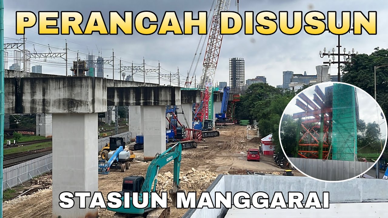 Update Pembangunan Stasiun Manggarai Tahap 3 (22 Februari 2026) 