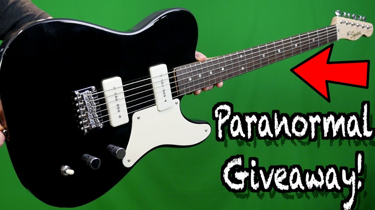 Хорош ли бюджетный баритон? | Обзор и демоверсия Squier Paranormal Baritone Cabronita Telecaster ...