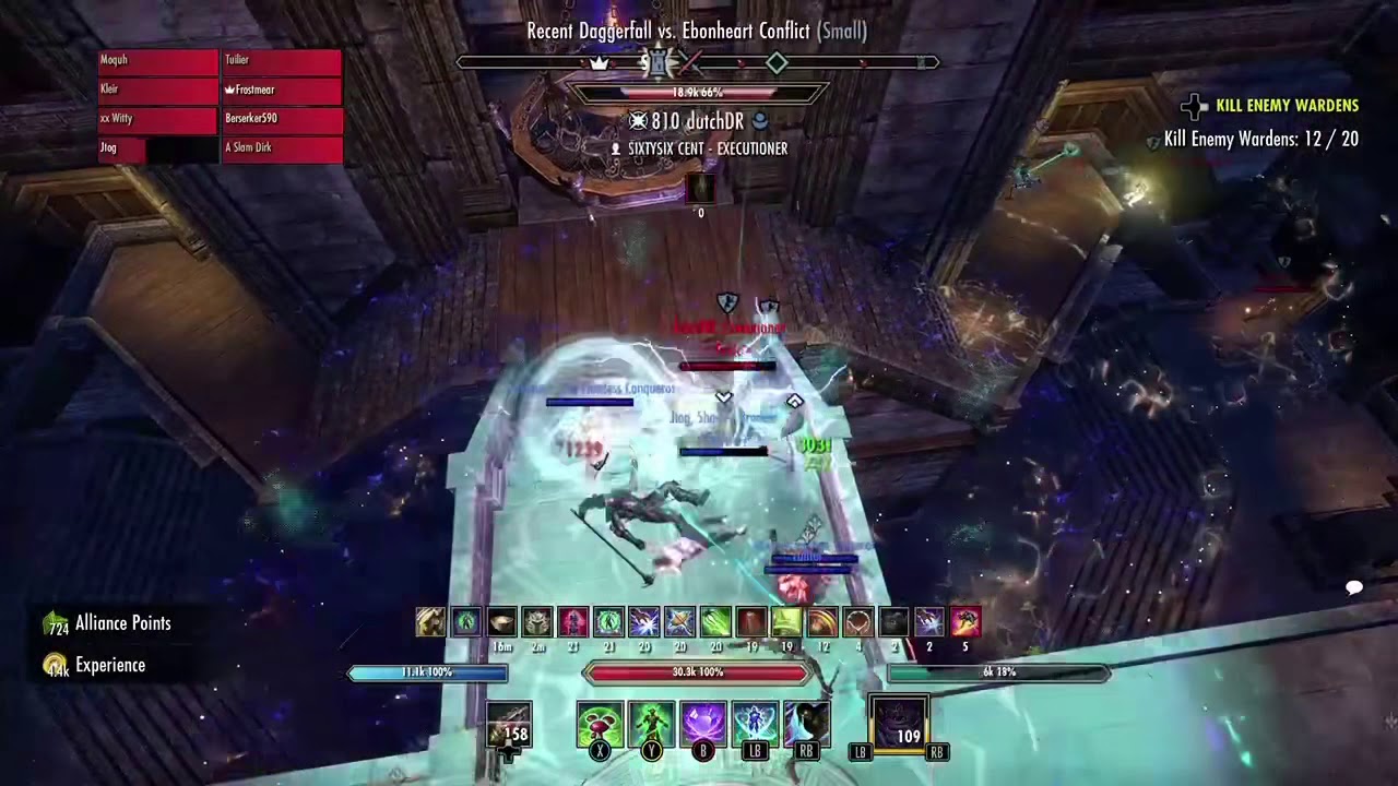 Stacking bodies EP. 1 / Group Play ESO PVP, stamina warden