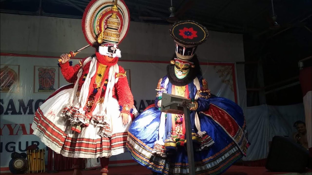 Kathakali-Nizhalkkuthu - Malayan Hypnotizing Thrigarthan