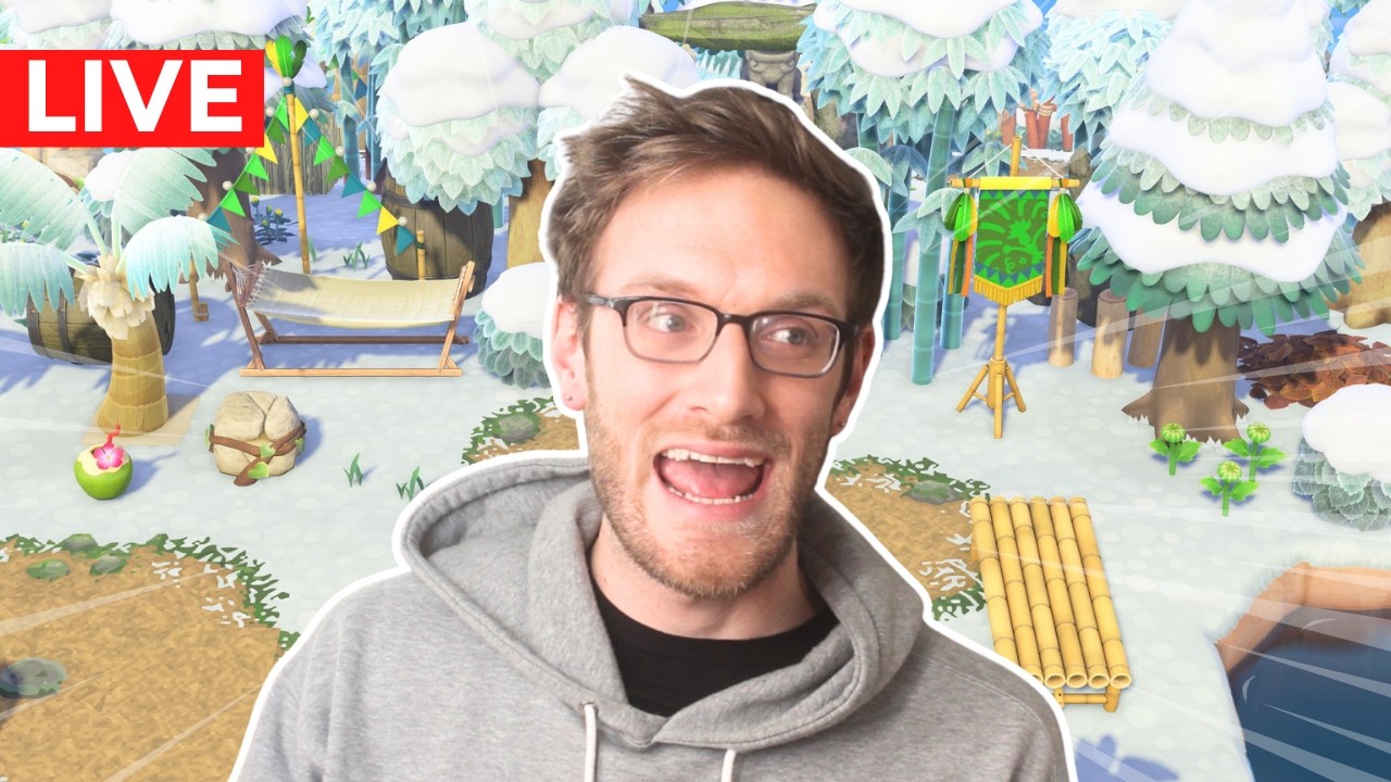 🔴 Building a FESTIVALE Survivor Island for No Reason!