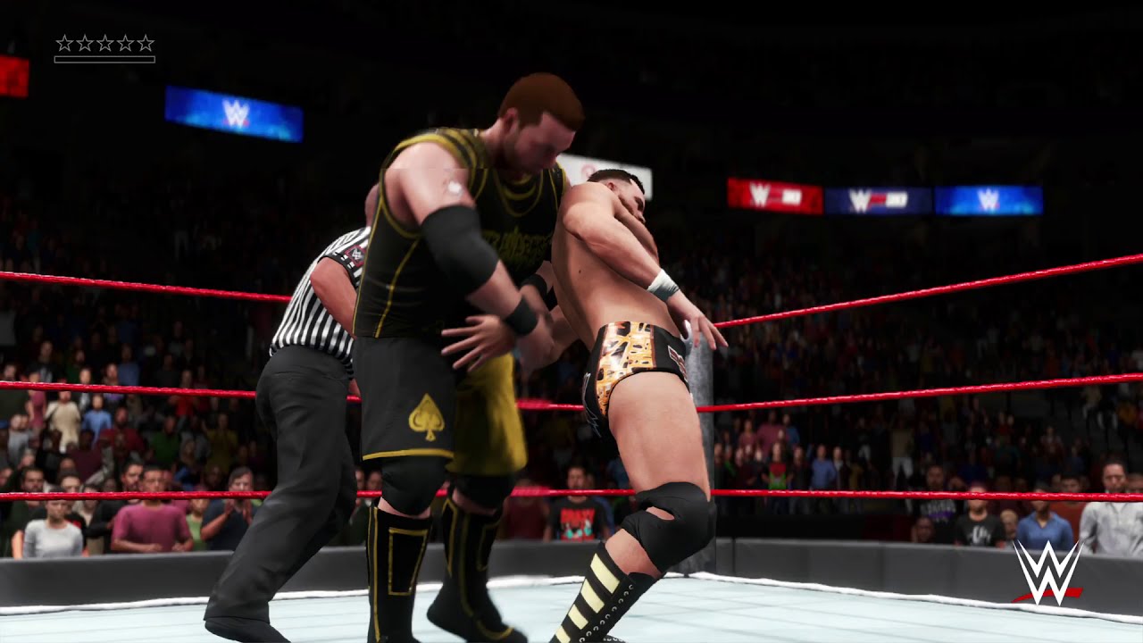 WWE 2K20 PS4 Pro Dash Wilder vs The Anarchist Ace Gower