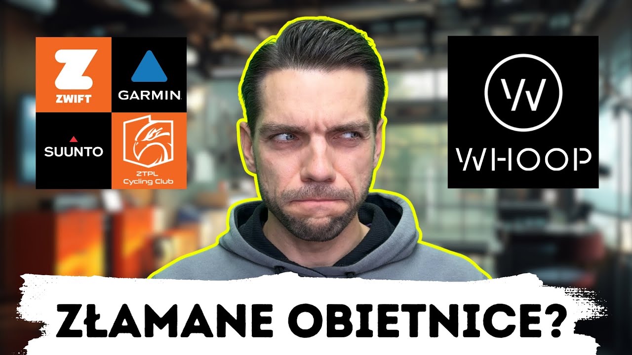 Czy WHOOP oszukał użytkownik&oacute;w? SUUNTO vs GARMIN! Start polskiego sezonu ZWIFTA! | Chomikniusy 12