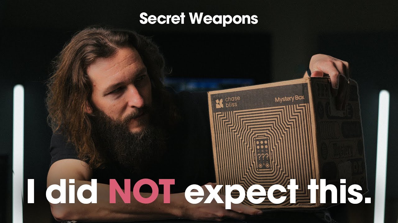 Unboxing and IMMEDIATELY Demoing My Chase Bliss Mystery Box | Secret Weapons
