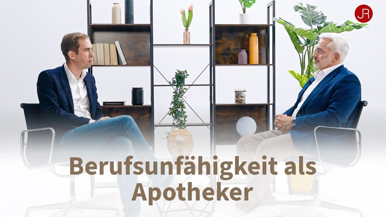 Berufsunfähigkeit als Apotheker - Rechtsanwalt im Interview