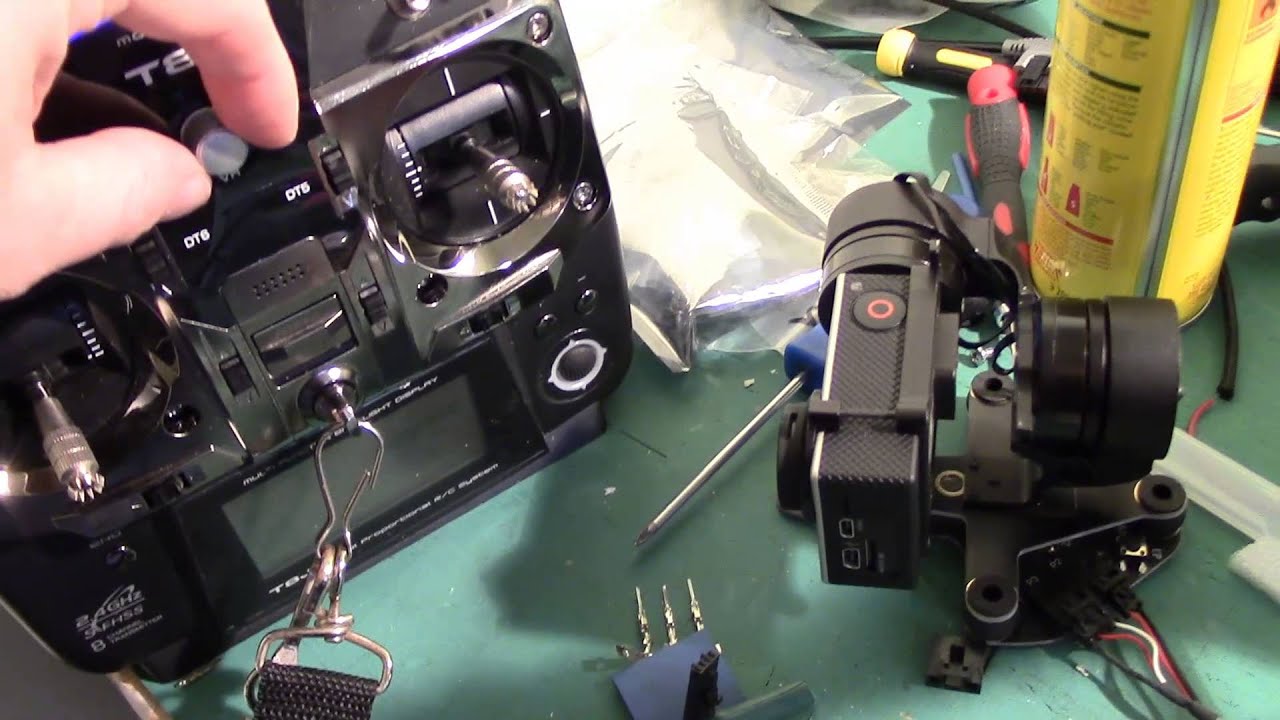 Feiyu Tech G3 how to Connect to NAZA - Updated 2014