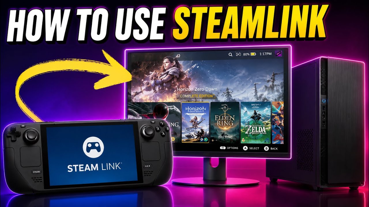 Управляйте Steam Deck удаленно с вашего ПК