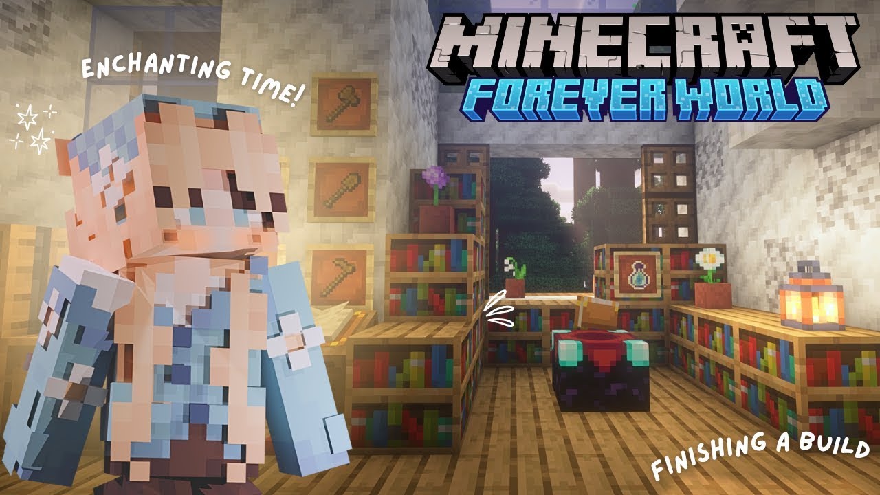 Cozy Building Longplay In My Minecraft Forever World W/ Relaxing Commentary