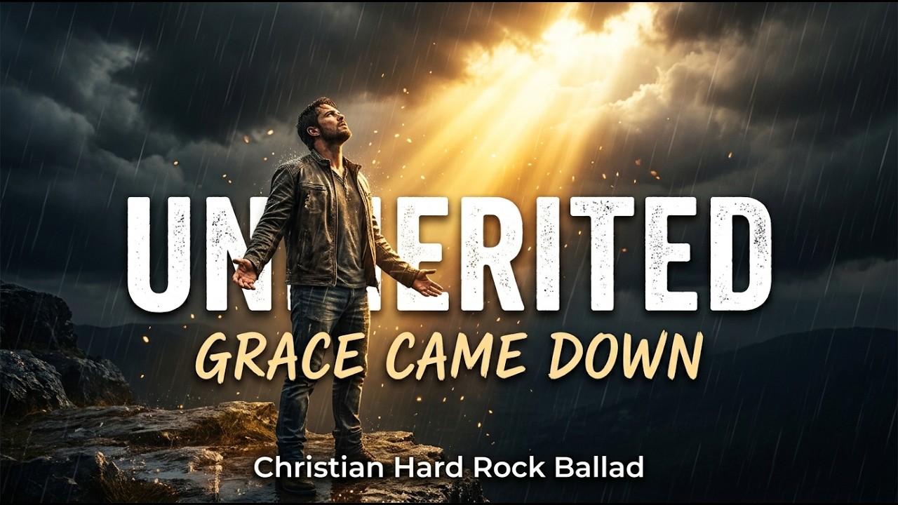🎁 UNMERITED | AMAZING GRACE (Power Rock Ballad) 2026