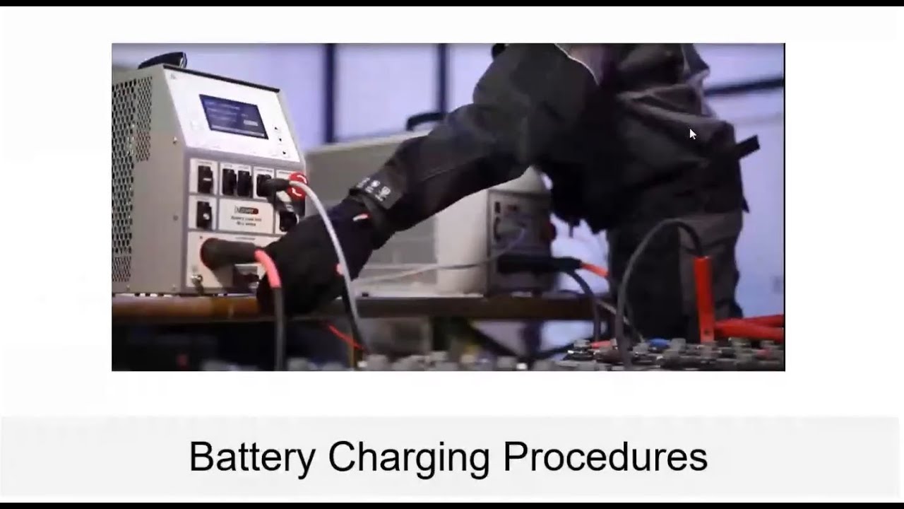Battery charging procedure according to battery chemistry
