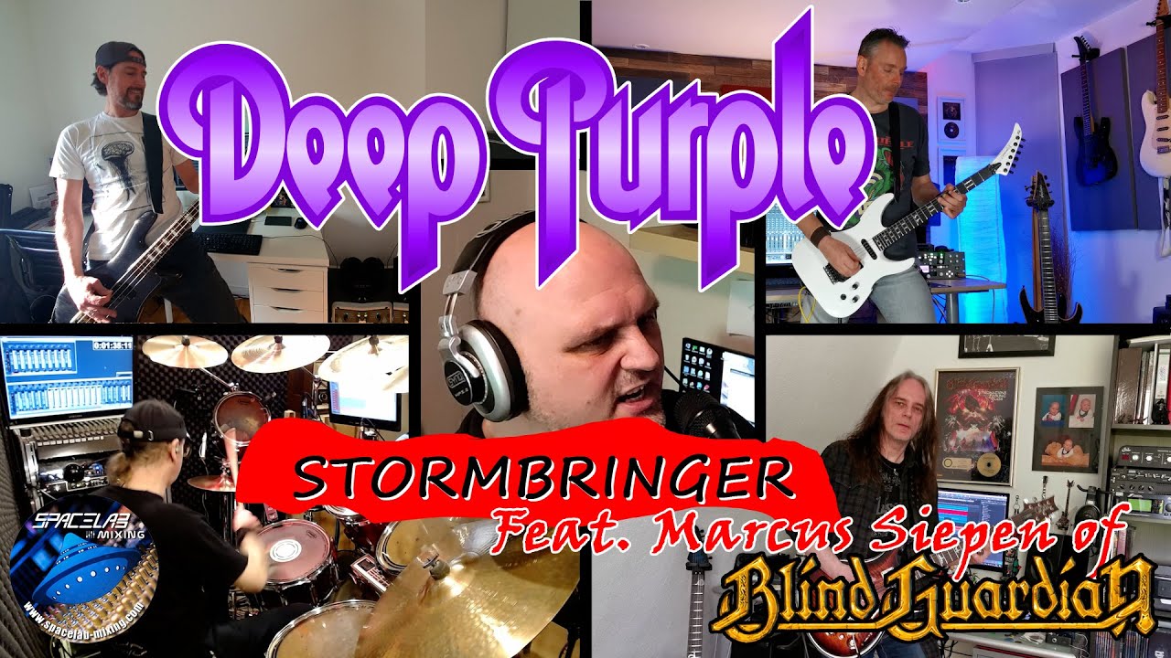 DEEP PURPLE - Stormbringer feat. BLIND Guardian Marcus Siepen - Full Band Cover