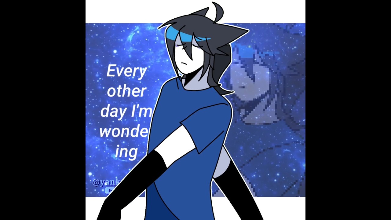 Every other day I'm wondering! (New character Kumi)#trend #animation #meme #alightmotion #flipaclip