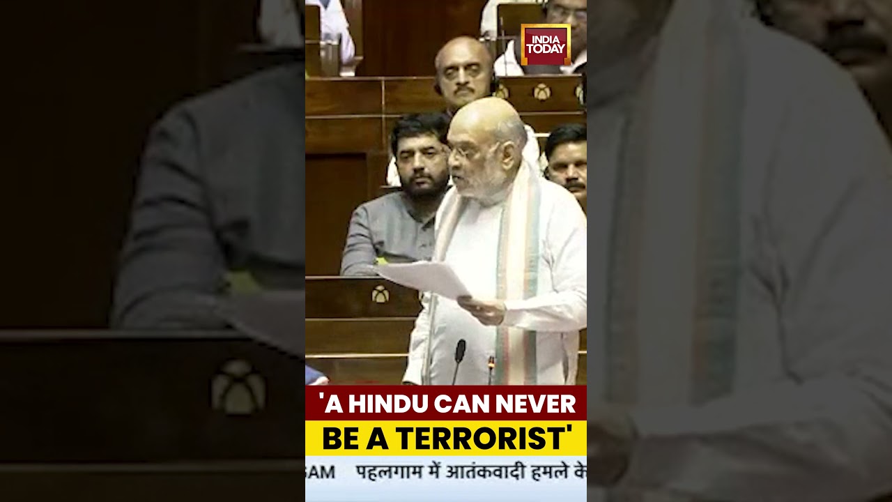A Hindu Can Never Be A Terrorist: Amit Shah | Operation Sindoor Debate