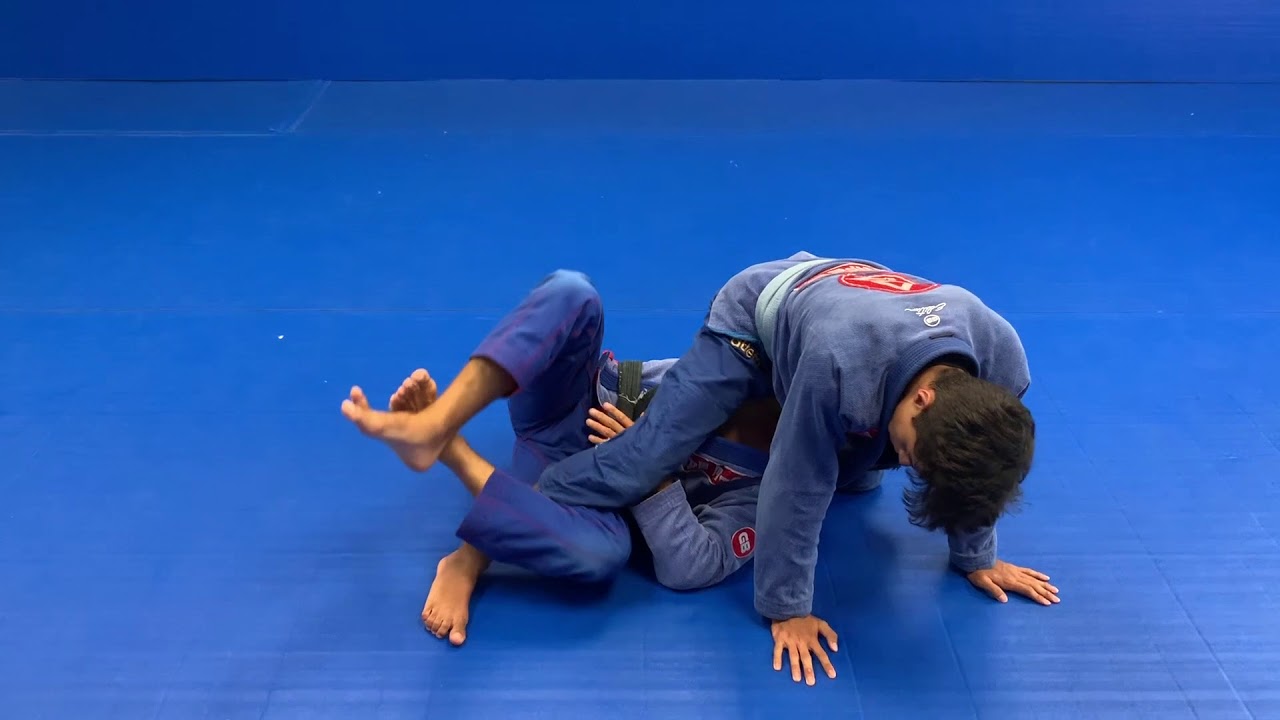 Waiter Sweep From Deep Half-Guard