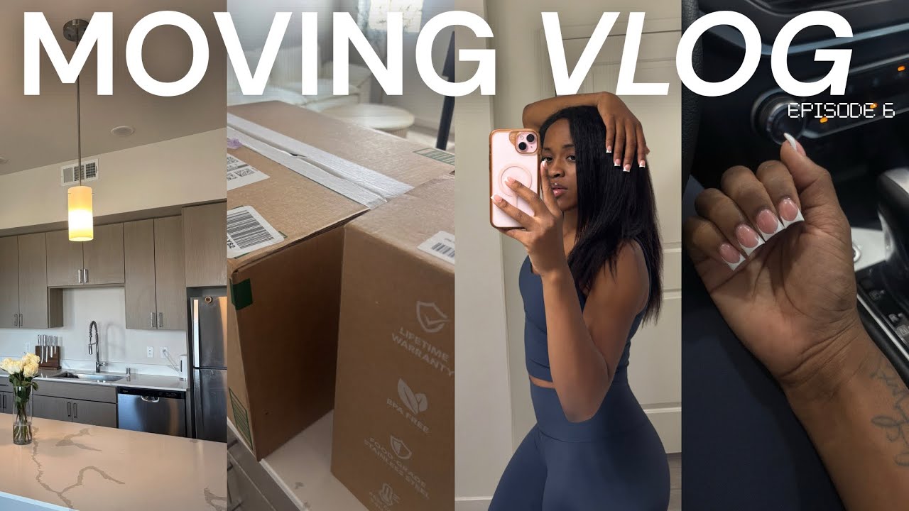 MOVING VLOG EP. 6 💐 New packages + unboxing, decorating, maintenance, New comforter + MORE 