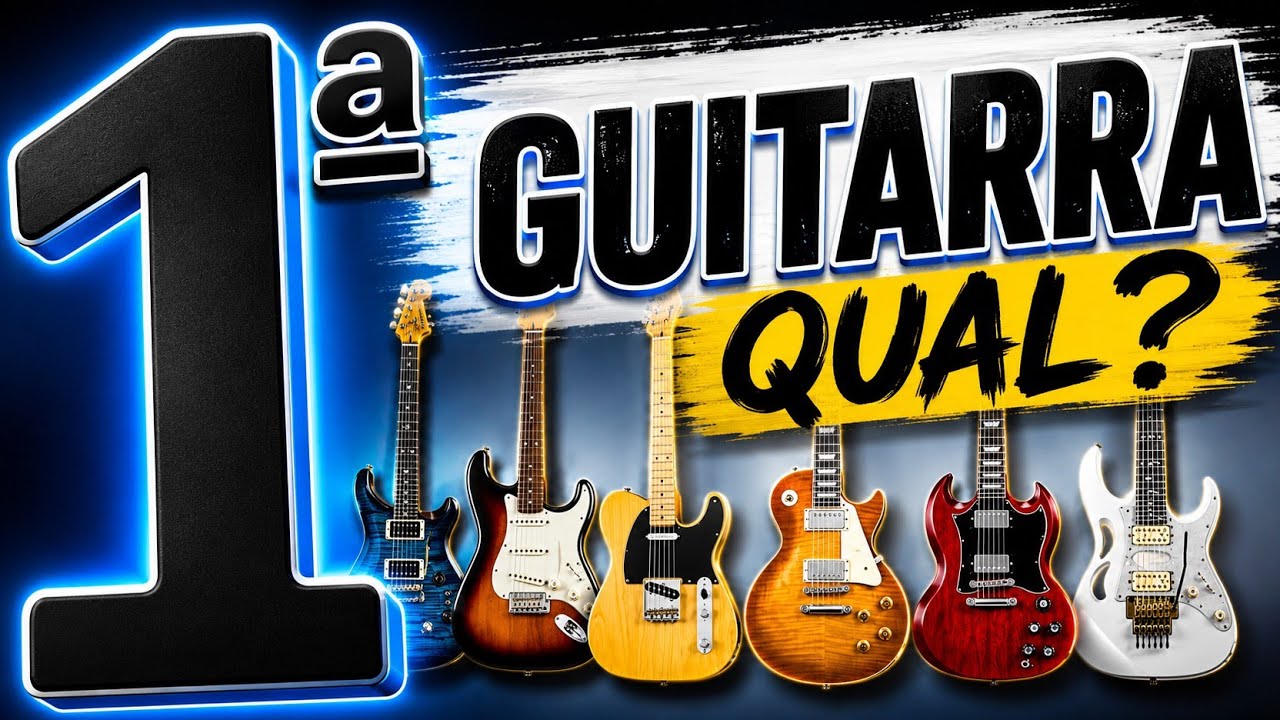 A Guitarra perfeita para INICIANTE. Para comprar ou dar de presente!