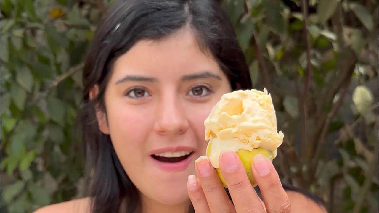 Hice Helado de Granadilla del Monte ~ Saida ZC ~ 💚