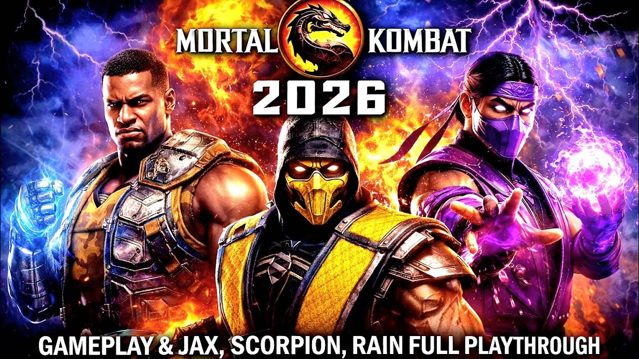 Mortal Kombat Project Solano Edition(2026) &    Jax |Scorpion |Rain Boss