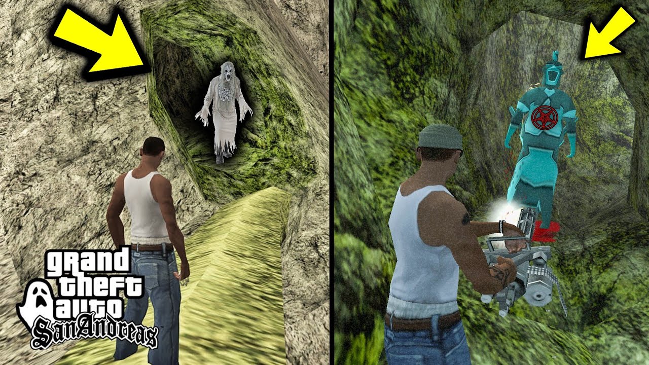 ❌جهنم سبز!!!❌طولانی ترین غار جی تی ای سن اندریاس⛔Gta san andreas mods