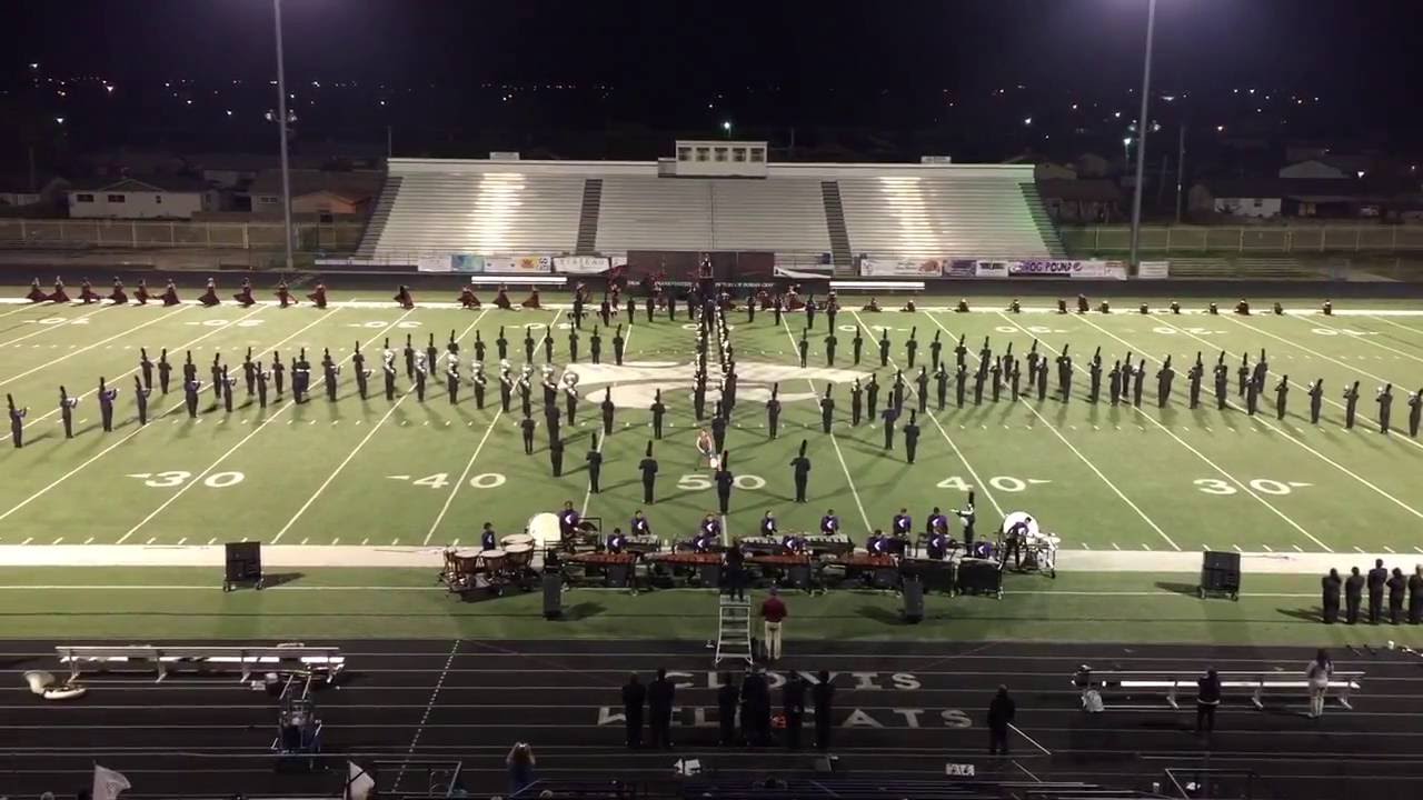 2015 Clovis Wildcat Marching Band performs Penny Dreadful