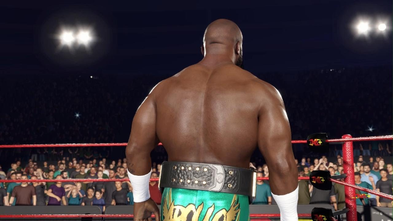 LA Knight vs Apollo Crews-- United states championship