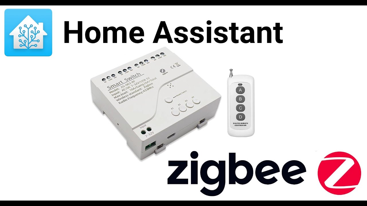 [ZIGBEE HA #2] podlewanie ogrodowe -TUYA Switch ZG-03-RF ZG-05-RF,  przełącznik czterokanałowy