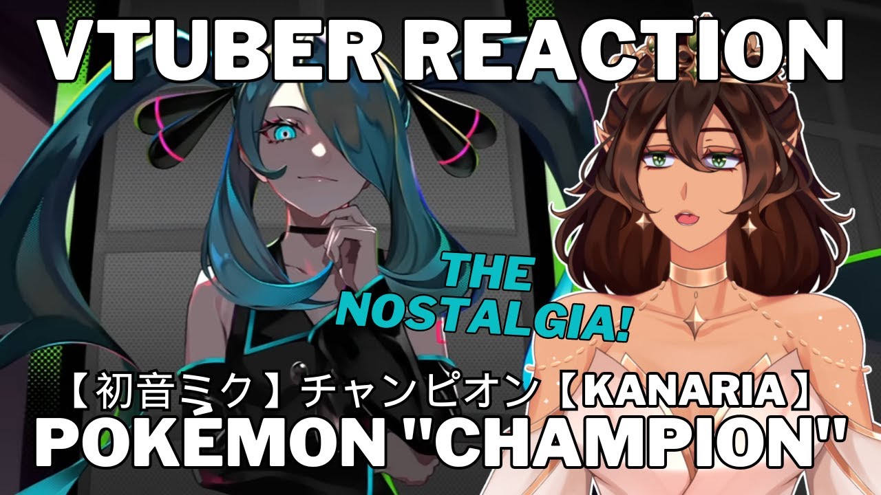 VTuber reacts to Pokémon 