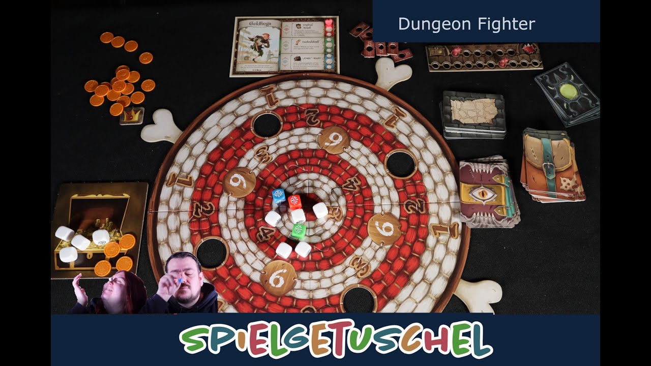 Spielgetuschel Review#23 - Brettspiel - Dungeon Fighter Zweite Edition