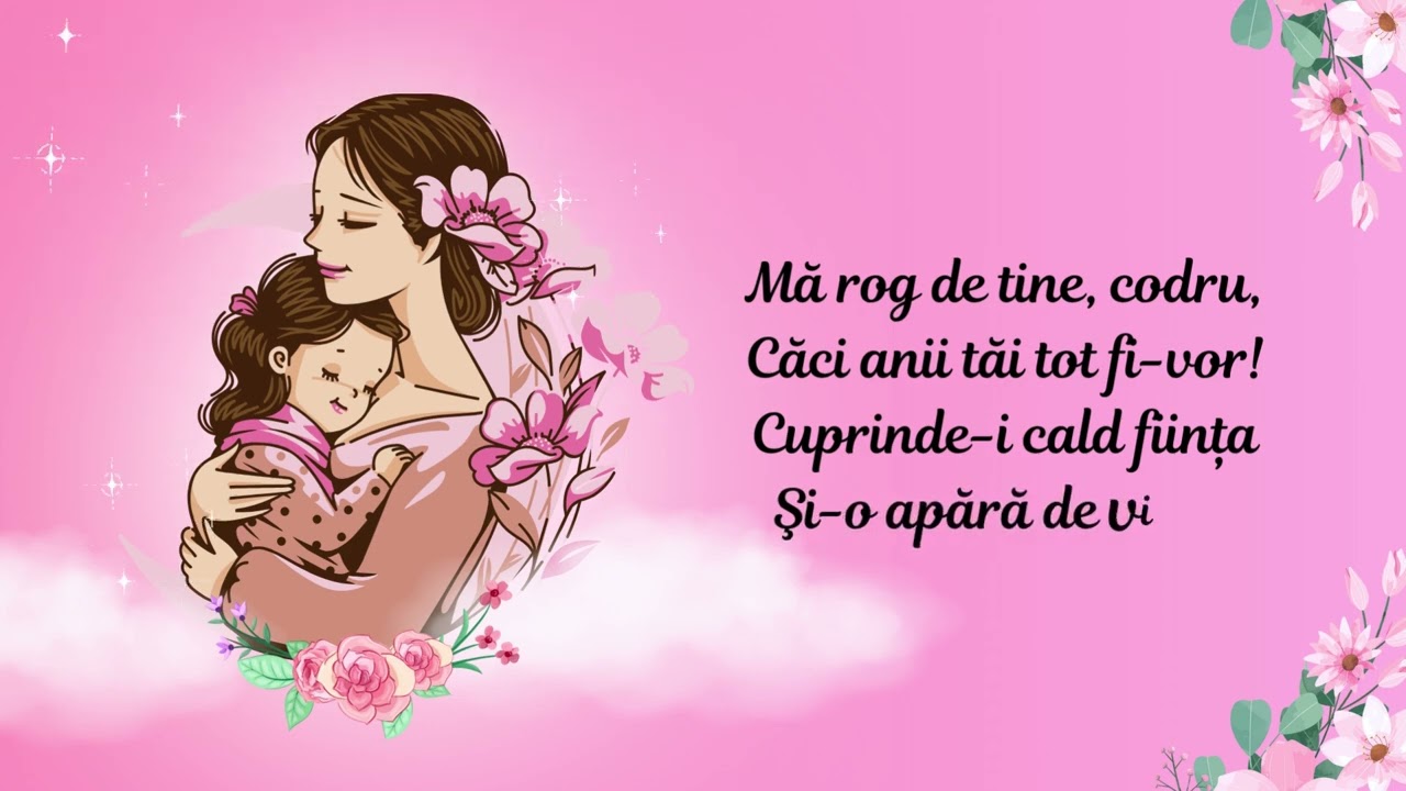 „Mă rog de tine” de Grigore Vieru (cântec)